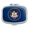 Utah State Flag Rectangle Pill Case Trinket Gift Box