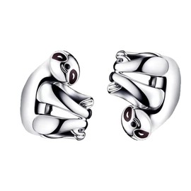 Fc'Noqgn Sloth Pendants, Animal Pendants, Cute Jewelry Pendants, Animal Pendants, Compatible with All Kinds of Jewelry, Stainless Steel, No Gemstone