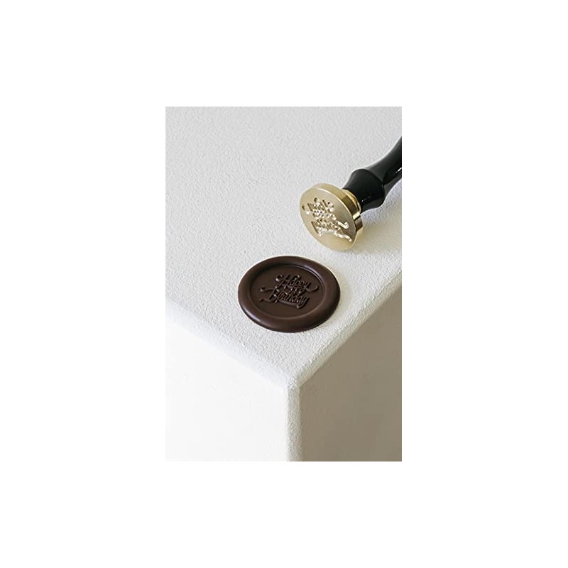 Martellato 20FH30S Chocolate Stamp, 30 Millimeter Happy Birthday