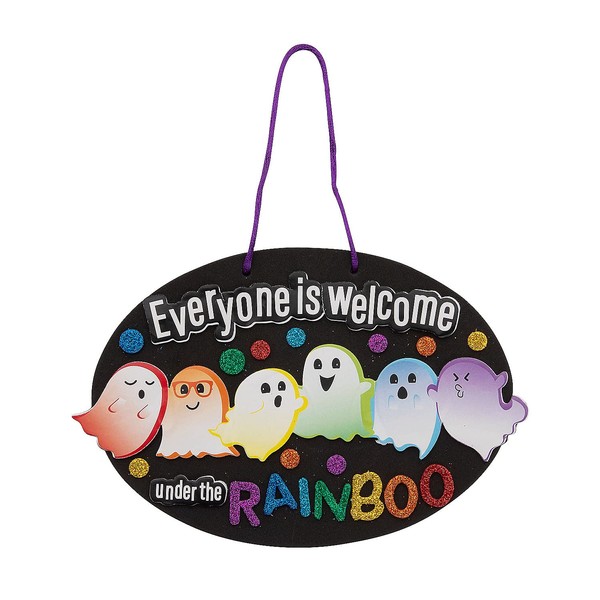 Inclusive Rainboo Halloween Craft Kit - Makes 12