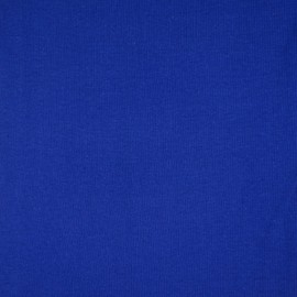 fingsi Stoffe Linus Cuff Fabric, Chunky Knit, Tubular Fabric, Coupon, Plain, 27 cm, Tube Width, 95% Cotton, 5% Elastane (18th Royal Blue 1.0 m)