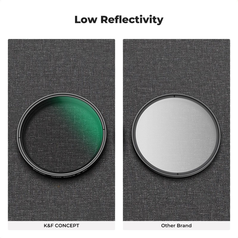 K&F Concept 62mm Star Filter Kit, 4 Points 6 Points