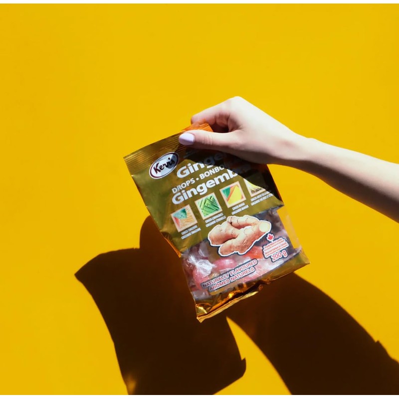 Generic Kerr's Ginger Drops 200g with mixed fruits - kerrs