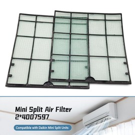 SIIMOO Mini Split Filter Replacement Fit for Daikin 4007597 Mini Split Filter