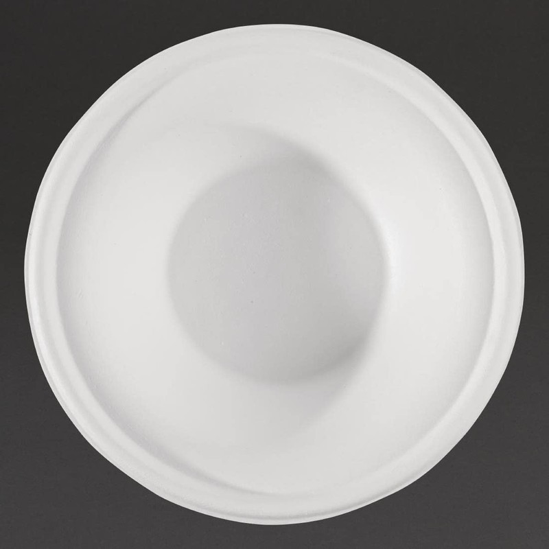 Fiesta Green Compostable Bagasse Bowls Round 10oz (Pack of 50)