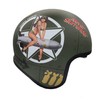 Vega V8 Retro Open Face Helmet 86029-223, Bombs Away, Medium