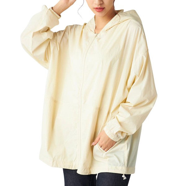 Ocean Pacific Nylon Hoodie, Light Outerwear, Rash Guard, UV Protection,