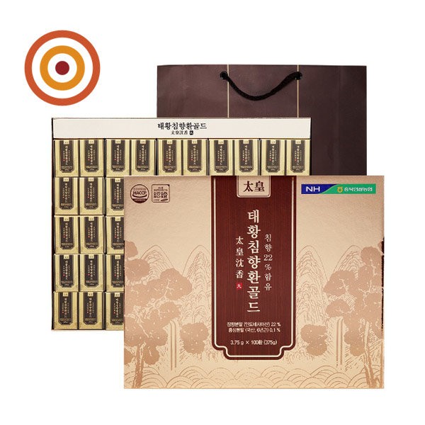 [Chungbuk Ginseng Agricultural Cooperative] Taehwang Agar Agar Pill Gold 3.75g*100