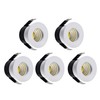 LED Recessed Ceiling Light, Mini 3W 30mm LED Downlight, 85-265V