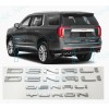 GMC 4pcs GMC 2021-2025 Yukon Yukon XL Chrome Door Rear
