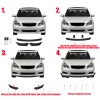 MAG For 2021-2022 Lexus IS350 IS500 F-Sport V-Style Painted Carbon