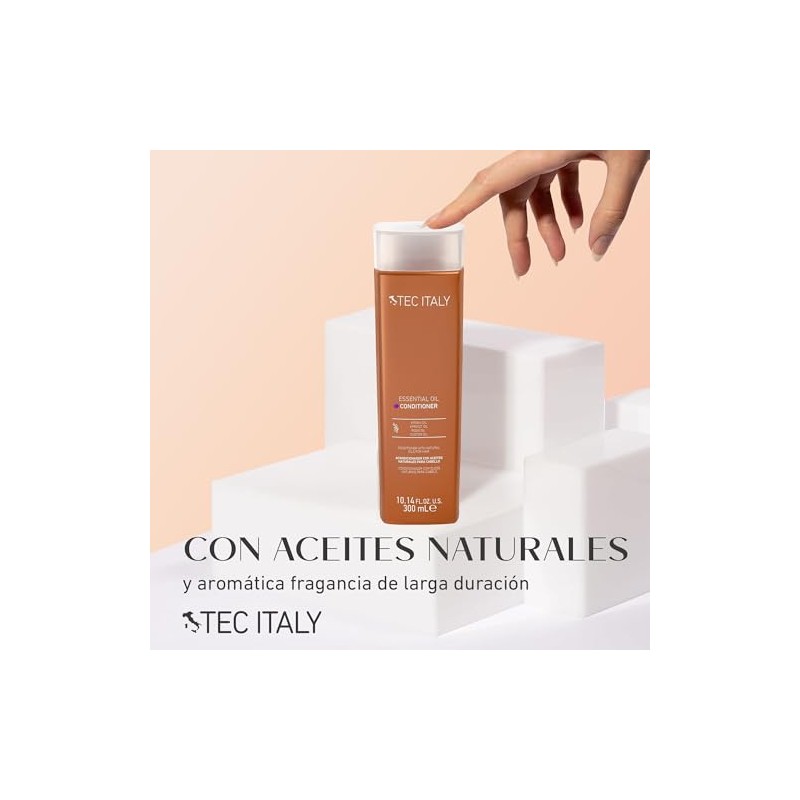 TEC ITALY Essential Oil Acondicionador 300 ml Tratamiento con Aceites