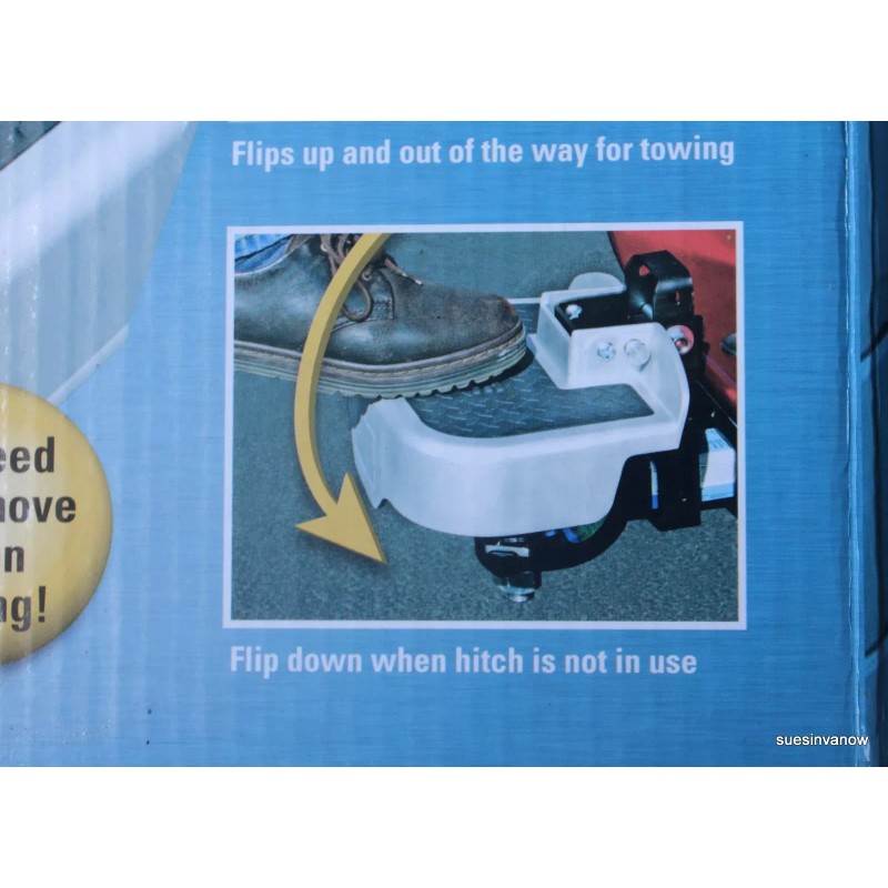 Reese Flip-Up Hitch Step Cover Pickup Van Truck Heavy Duty