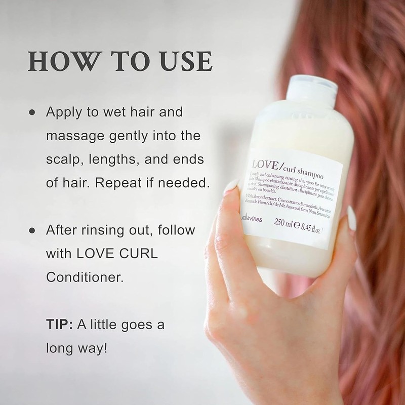 Davines LOVE CURL Shampoo | Shampoo para definir rizos |