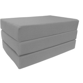 Danfuton Twin Shikibuton Trifold Foam Beds, Folding Mattresses 6x39x75, Gray