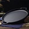 VONOTO Cast Iron Skillet Pan, Pizza Pan, Round Griddle, Cast