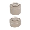 Insulated Lunch Container 304 Stainless Steel Leakproof Portable Round Thermal