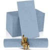 Disposable Cloth-Like Paper Napkins, 200 Pack 12" x 17" Linen-Feel