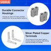 Uddick 120A Battery Quick Disconnect Connecteur with Dust Cover, 600V