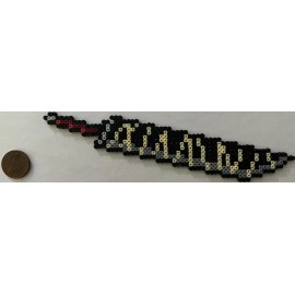 Unbranded Buster Sword Kingdom Hearts Final Fantasy Mini Bead Sprite Pixel Art Cloud