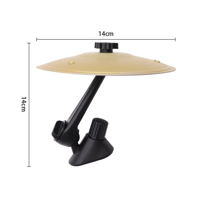 Gorise Car Crash Cymbal, Cymbal Air Vent, Easy Installation Rugged,