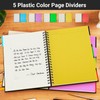 EUSOAR Notebook with Tabs, 3 Pack A4 Letter Size11 x