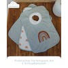 Kindsgard Happaklat Bibs Pack of 3, Raingogen Mint