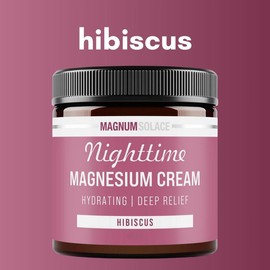 Magnum Solace Nighttime Magnesium Cream - Hydrating Lotion for Daily Comfort - Body Care, Skincare & Cosmetic Use:_Frankincense