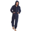 Undercover Mens Snuggle Fleece Onesie 31B1481 Navy L-XL