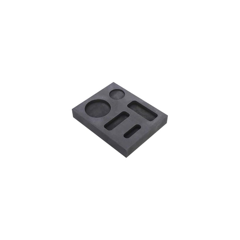 5 in 1 Graphite Casting Ingot Mold Small Metal Graphite