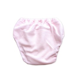 (4 Layers, 1 Hanging Type) Fluffy! Leak Proof 3D Pile Training Pants 90, 95, 100, 110, 120, 130, 140, 150, 160, 170 (Fairy Pink, 4.3 inches (110 cm)