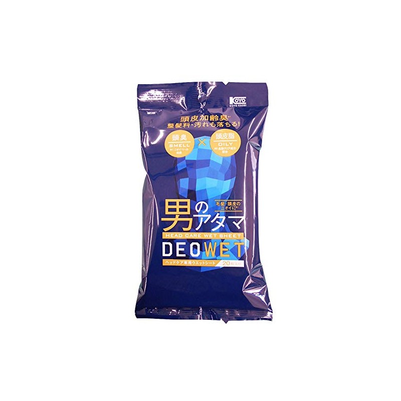 Koyo Kasei Deowet Head Care Sheet, 8.9 x 7.9 inches