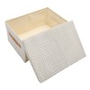 NOLITOY Reusable Folding Storage Box Shaped Clothes Organizer Lid Compact