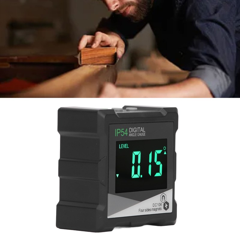 Digital Angle Gauge 4x90 Degree Measurement Electronic Level LCD Backlit