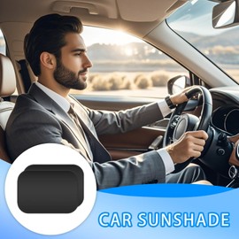 Car Window Shades | 1 Pair Window Sunshades Car Side Protector | Driving Comfort Use Static Cling Stickers for Minivan Sedan RV Hot Weather Commuting