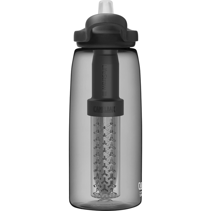Camelbak Eddy+ 32Oz, Filtered By Lifestraw, Charcoal