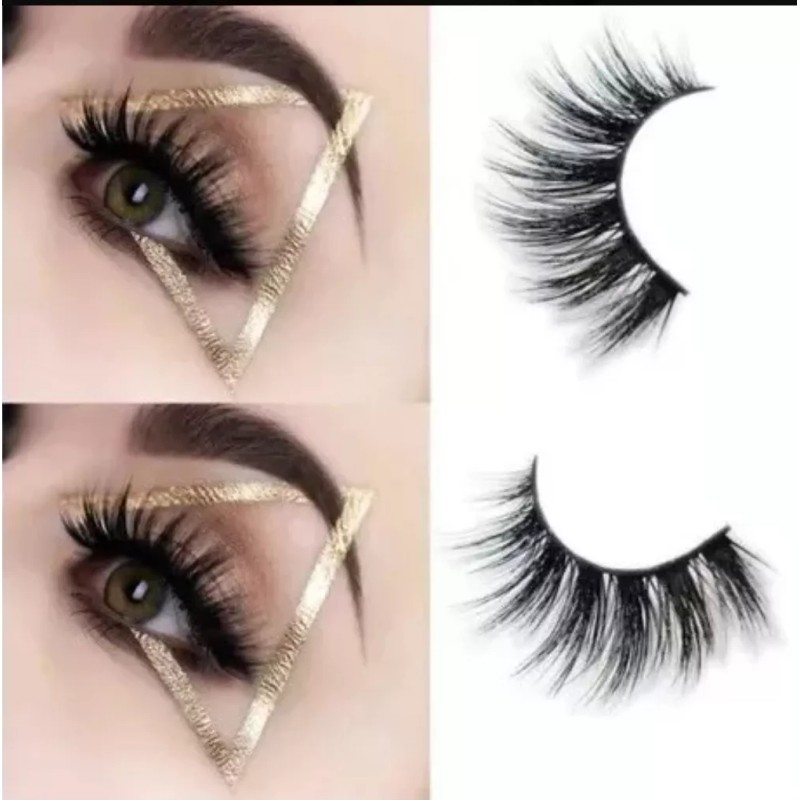 Favorbeauty 6 Pares Pestañas Mink Hair 3d Eyelash Maxima Calidad