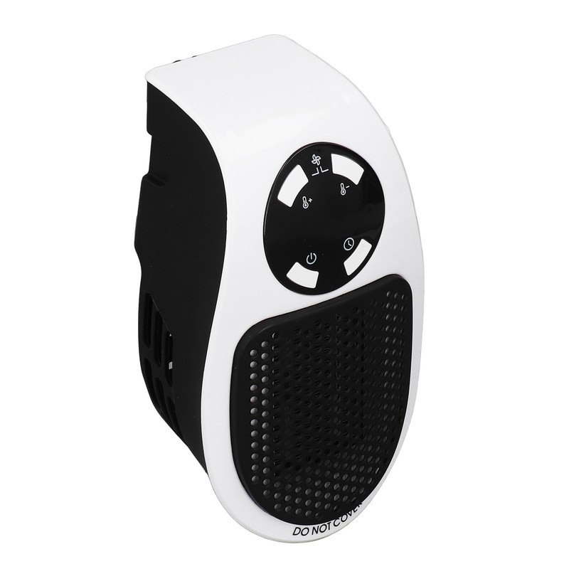 500W Household Mini Space Heater Plug In Portable Home Office