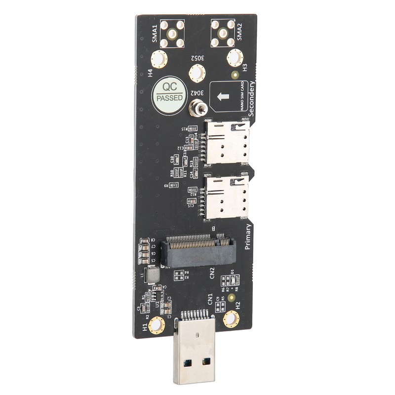 Adapter Card NGFF(M.2) Key B to USB 3.0 with Dual