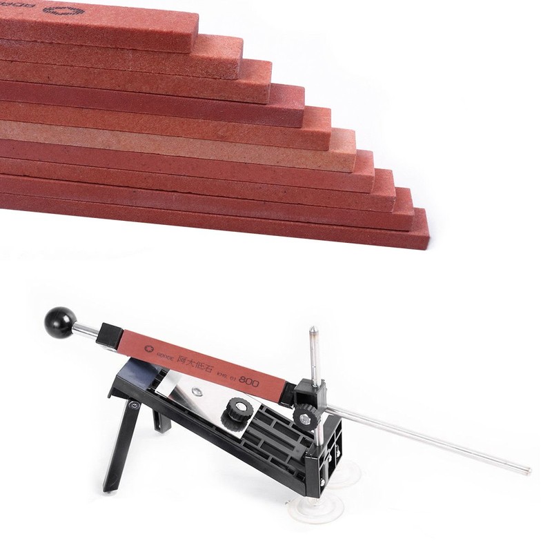 CBRIGHT 10pcs Sharpening Stone Set-10 Grit Assorted Sizes Whetstone Sharpener