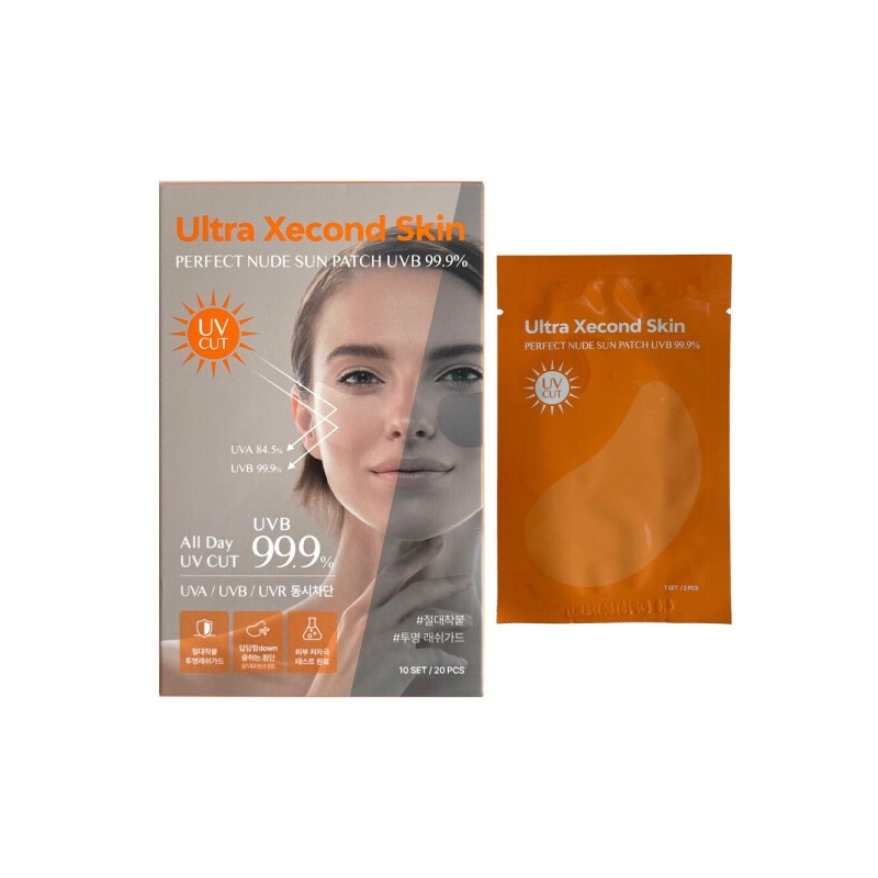 Ultra Second Skin Perfect Nude Transparent Sun Patch 10-Pack (Season