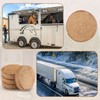 LEIFIDE Composting Toilet Coconut Coir Disks Coir Soil Disc for