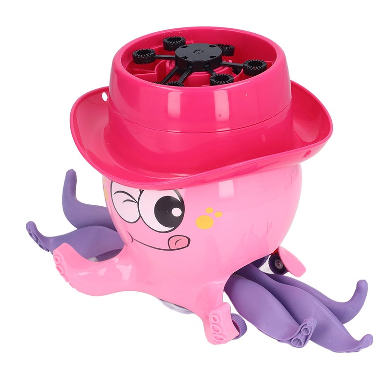 Bubble Machine Rechargeable Creativity Octopus Shape Automatic Bubble Blower Maker