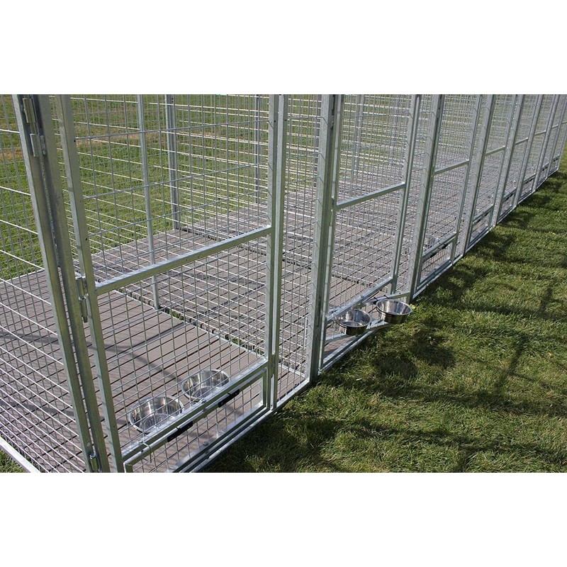 Single Large 2' X 4' Raised Dog Kennel Run Flooring