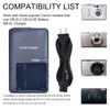 CB-2LVE CB-2LV Quick Battery Charger for Canon NB-4L Battery Compatible
