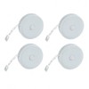 4 Cintas Métricas Retráctiles 1.5m Cm/Pulgadas