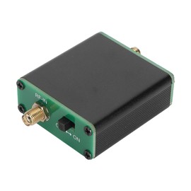Ultra Low Noise Amplification, High Gain LNA Amplifier 20dB, Full Band Low Power Amplifier 100k-6GHz with Bias Tee Power Supply for 1A