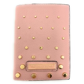 Victoria's Secret Passport Case, Pebbled Pink Studded