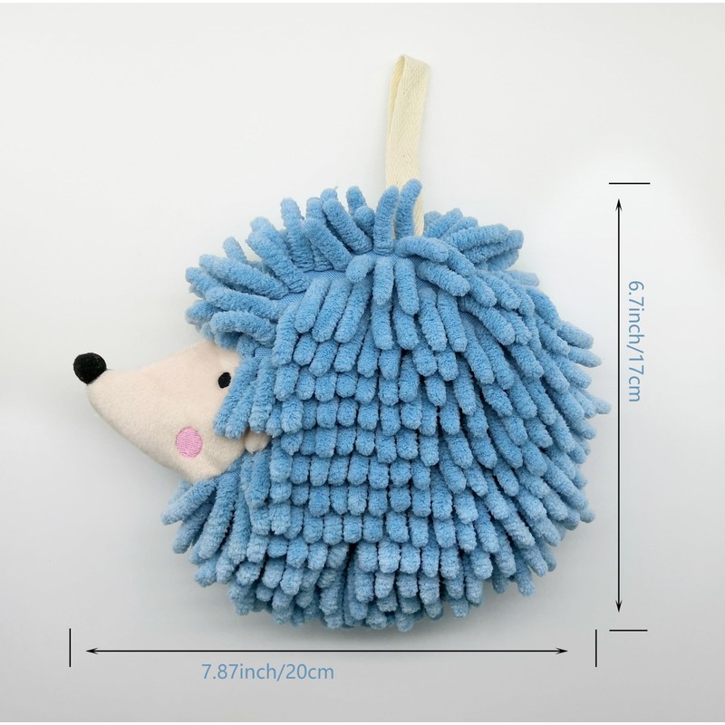 Yqdmcyan Fuzzy Ball Hand Towels (Set of2) for Bathroom and