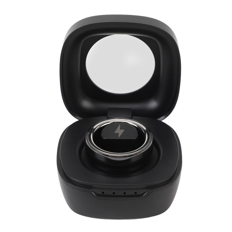 Smart Ring Multifunction Sleep Temperature Monitoring Pedometer 23mah Health Tracker